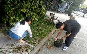 環(huán)衛(wèi)潤企進(jìn)行時(shí) 西寶生物開展衛(wèi)生大掃除活動(dòng)