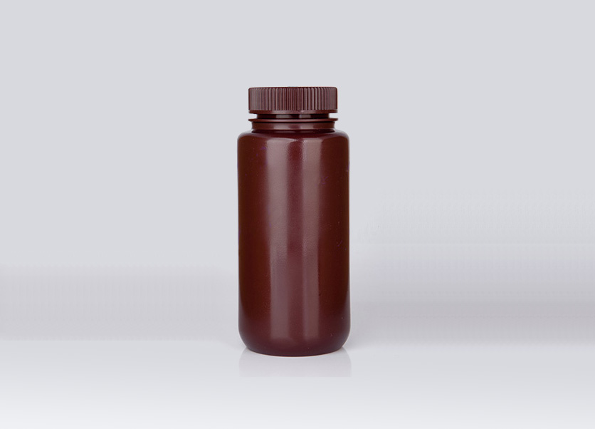 廣口試劑瓶，棕色，500ml