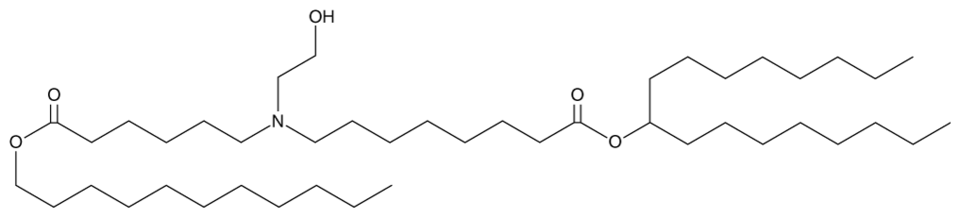 十七烷-9-基-8-((2-羥乙基)(6-氧代-6-((癸氧基)己基)氨基)辛酸酯)