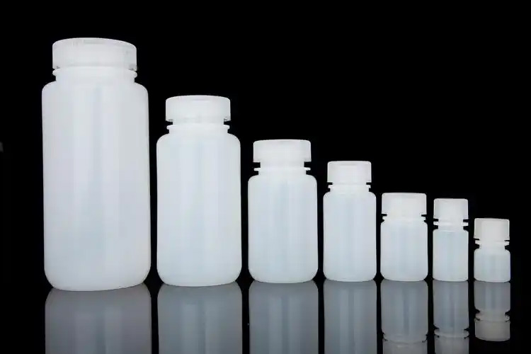 125ml廣口試劑瓶本白色HDPE